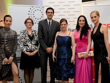 Milena Kalaacunn, Hubmedia d.o.o. / Vesna Dizdarević, Promo + d.o.o. / Ivan Vučetić, Steklarna Hrastnik d.o.o. / Koni Marchesan, Santomas / Ana Laura Rednak, Plastika Skaza d.o.o. / Daniela Bervar Kotolenko, Business Intelligence Center