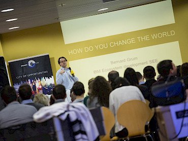 Bernard Grum, IBM Slovenija  Photos by: Siniša Kanižaj / ABC Accelerator