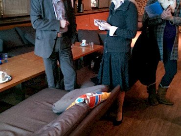 Sebastjan Lipovšek , SKIPS, lastnik / Saša Vutkovič, direktorica, ISSIMO d.o.o. / Petra Sever, vodja pravne pisarne, Sava d.d.