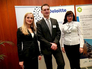 Daniela Bervar Kotolenko, Business Intelligence Center;Mitja Bokalič, Lotrič meroslovje d.o.o.;Tanja Ilieva, AG VEBO d.o.o.