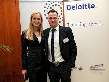Daniela Bervar Kotolenko, Business Intelligence Center;Martin Železnik, manager v oddelku za revizijo, Deloitte d.o.o.