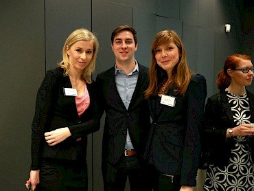 Tamara Štader, direktorica, agencija Taman d.o.o.;Robin Weninger, podjetnik;Tina Podgornik, marketing, Media Lab d.o.o.