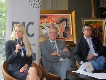 Saša Zor, Sava Hotels &amp; Resorts / Dr. Risto Angelski, Cardial d.o.o. / Denis Oštir, Pro Plus d.o.o.