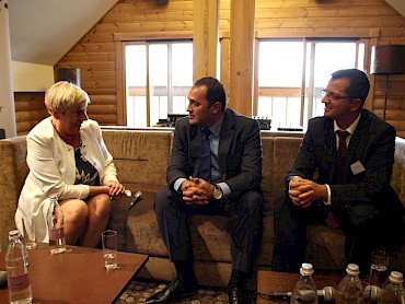 Gertrud Rantzen, Slovensko-nemška gospodarska zbornica / Ugur Yildirim, Alpen Invest / Mladen Mirko Tepuš, Erste Card (Diners club)