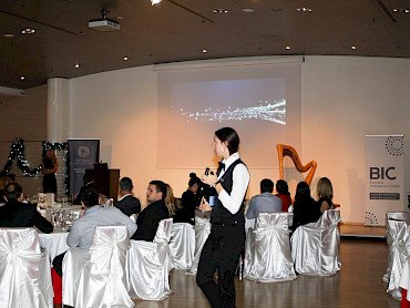 Uradna otvoritev BIC na Business &amp; MBA Christmas Gala Dinner