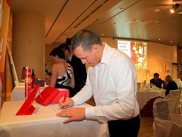 Uradna otvoritev BIC na Business &amp; MBA Christmas Gala Dinner