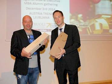 Uradna otvoritev BIC na Business &amp; MBA Christmas Gala Dinner