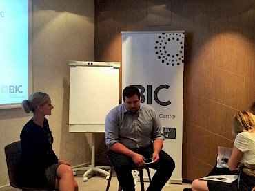 Daniela Bervar Kotolenko, Business Intelligence Center | Dejan Roljič, ABC Accelerator